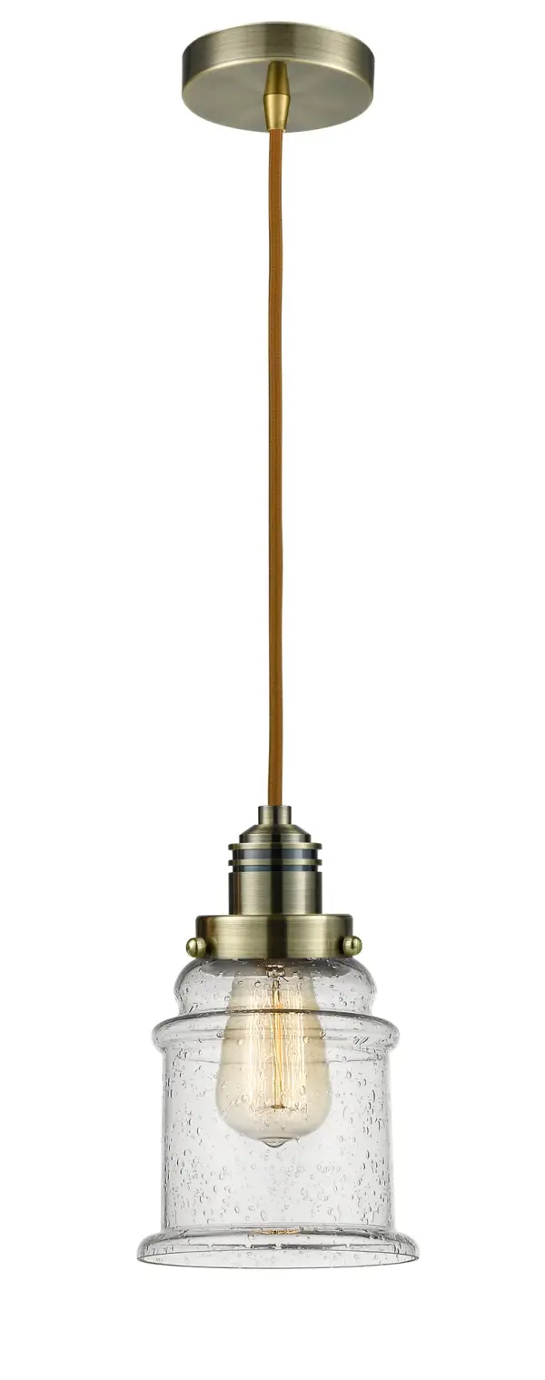 The heavy socket and knurling detail will bring a vintage industrial feel to any space. This simple bare bulb pendant can be hung with its varying cord lengths and provided hooks to set a hand crafted tone in any room.  Single to multi-light options in custom cord lengths available.