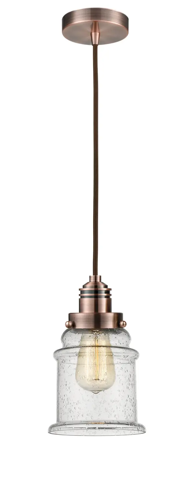 The heavy socket and knurling detail will bring a vintage industrial feel to any space. This simple bare bulb pendant can be hung with its varying cord lengths and provided hooks to set a hand crafted tone in any room.  Single to multi-light options in custom cord lengths available.