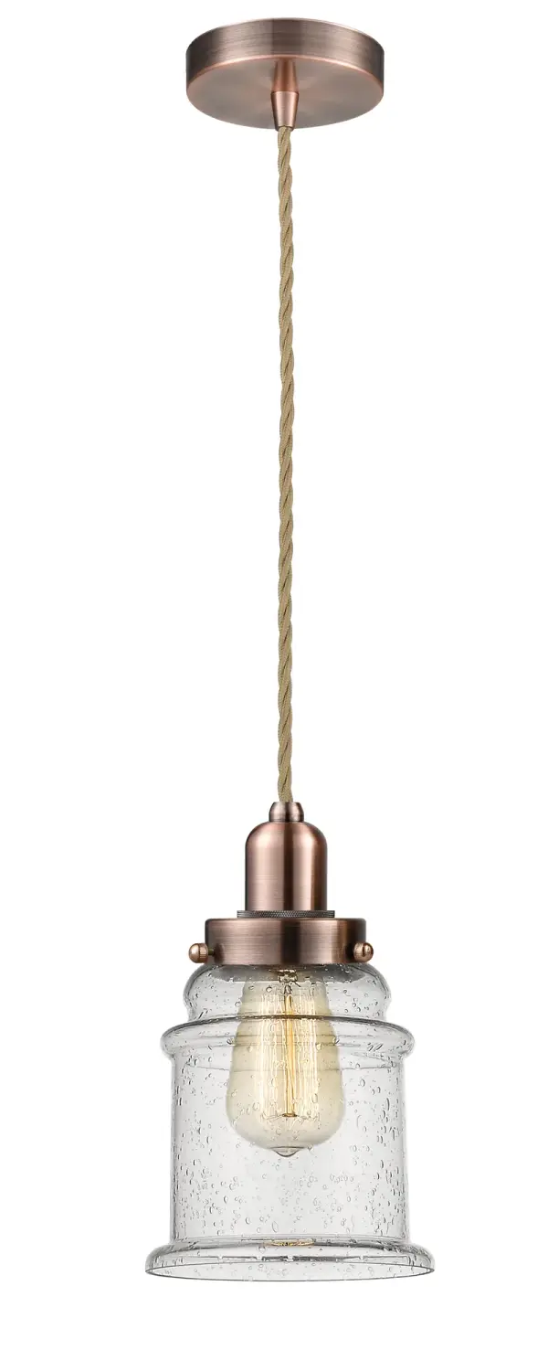 The bare bones of industrial style at its finest. This simple bare bulb pendant can be artfully hung with its varying cord lengths and provided hooks to set a hand crafted tone in any room.  Single to multi-light options in custom cord lengths available.