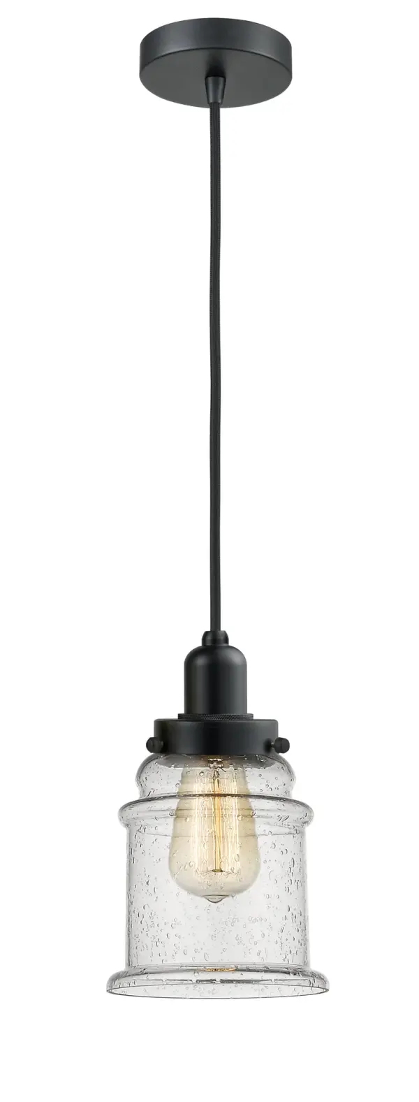 The bare bones of industrial style at its finest. This simple bare bulb pendant can be artfully hung with its varying cord lengths and provided hooks to set a hand crafted tone in any room.  Single to multi-light options in custom cord lengths available.