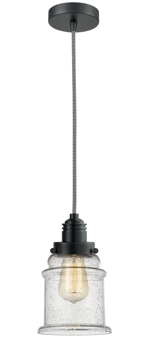 The heavy socket and knurling detail will bring a vintage industrial feel to any space. This simple bare bulb pendant can be hung with its varying cord lengths and provided hooks to set a hand crafted tone in any room.  Single to multi-light options in custom cord lengths available.