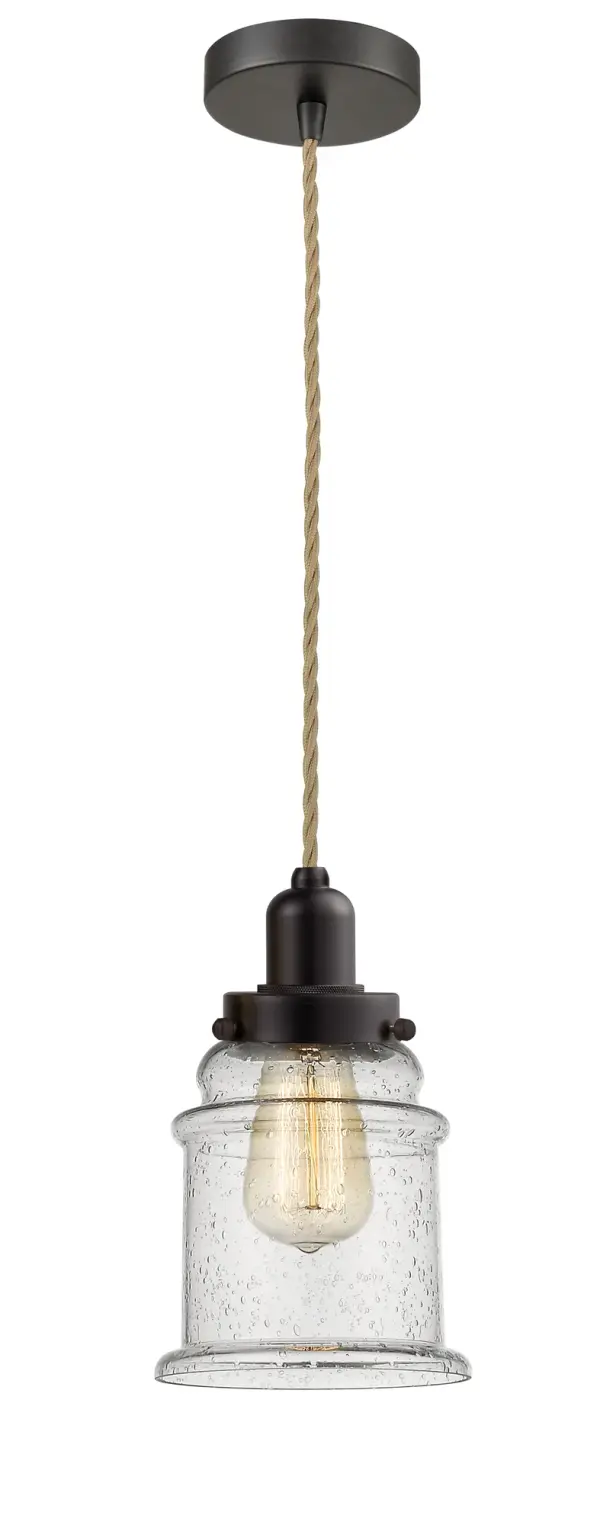 The bare bones of industrial style at its finest. This simple bare bulb pendant can be artfully hung with its varying cord lengths and provided hooks to set a hand crafted tone in any room.  Single to multi-light options in custom cord lengths available.
