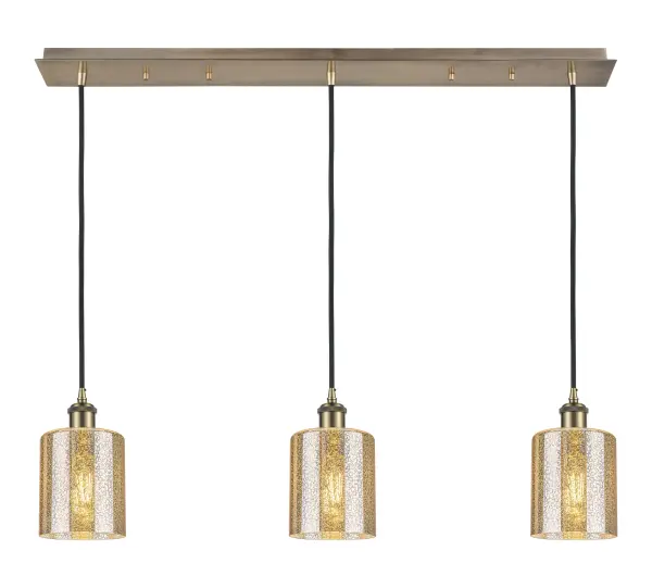 The organic teardrop shape of the Crown Point pendant is artfully hung from a tiered metal frame that is complemented by a single filament bulb. These pendants look great as individual fixtures but make a grand statement when paired with our multi-port hanging system as part of our custom cord program.