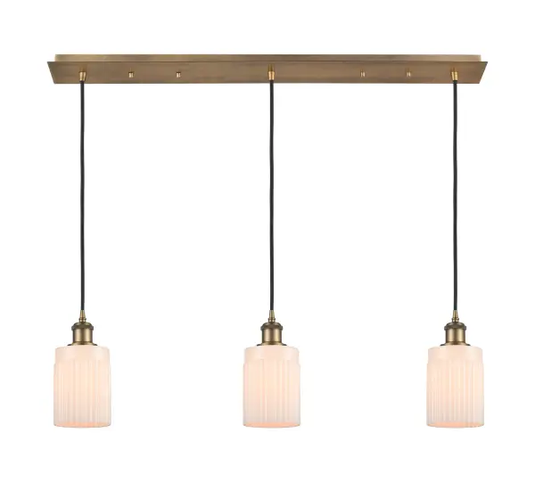 The organic teardrop shape of the Crown Point pendant is artfully hung from a tiered metal frame that is complemented by a single filament bulb. These pendants look great as individual fixtures but make a grand statement when paired with our multi-port hanging system as part of our custom cord program.