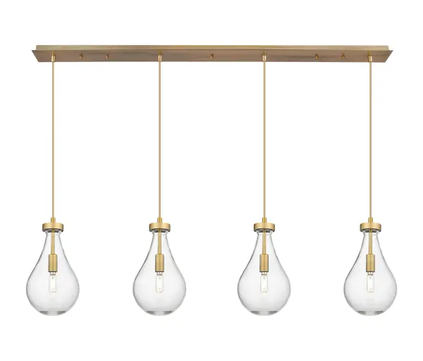 Owego - Brushed Brass - Linear Pendant - Image 1