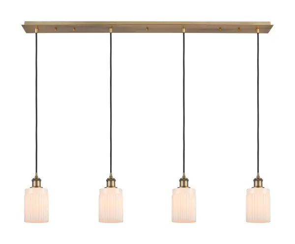 The organic teardrop shape of the Crown Point pendant is artfully hung from a tiered metal frame that is complemented by a single filament bulb. These pendants look great as individual fixtures but make a grand statement when paired with our multi-port hanging system as part of our custom cord program.
