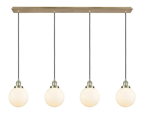 The organic teardrop shape of the Crown Point pendant is artfully hung from a tiered metal frame that is complemented by a single filament bulb. These pendants look great as individual fixtures but make a grand statement when paired with our multi-port hanging system as part of our custom cord program.