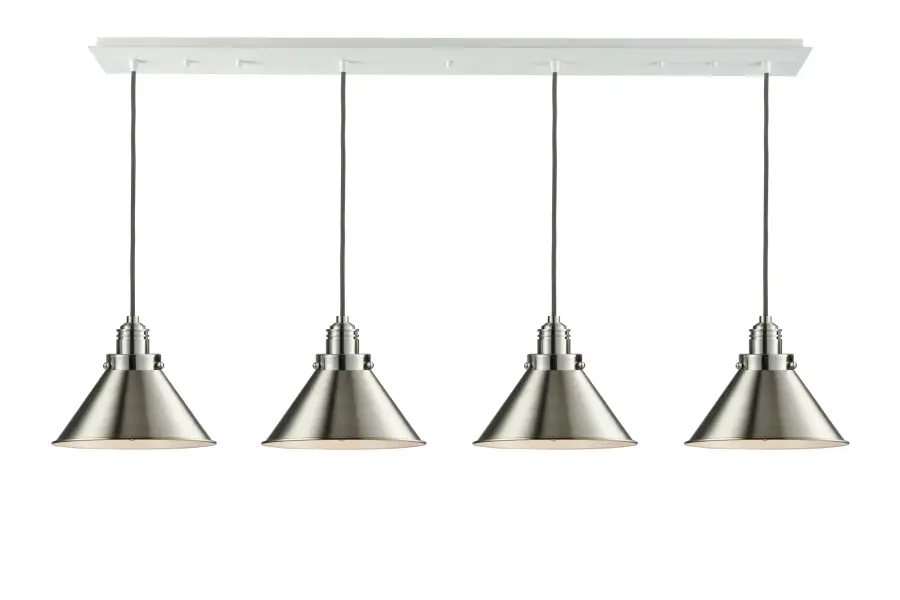 Winchester - White - Linear Pendant - Image 1
