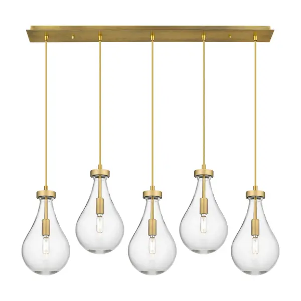 Owego - Brushed Brass - Linear Pendant - Image 1