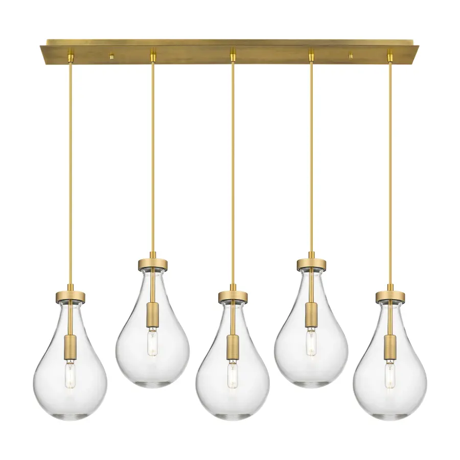 Owego - Brushed Brass - Linear Pendant - Image 1
