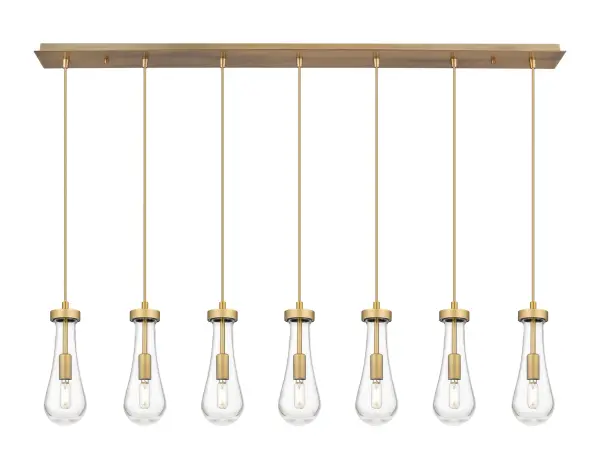 Owego - Brushed Brass - Linear Pendant - Image 1