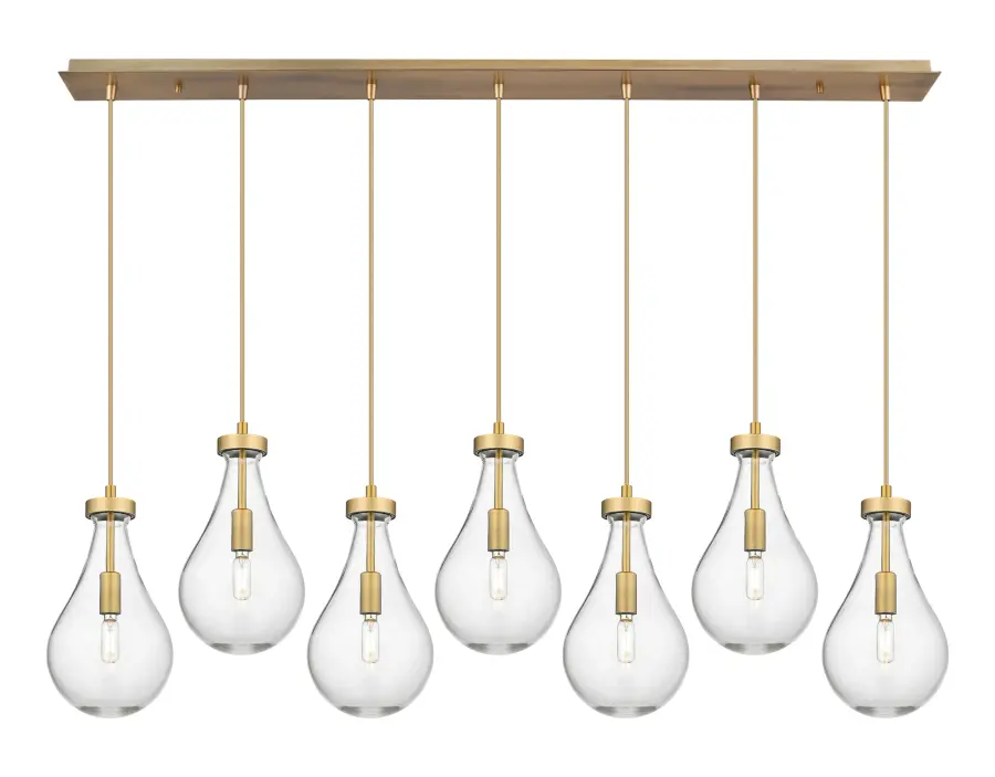 Owego - Brushed Brass - Linear Pendant - Image 1