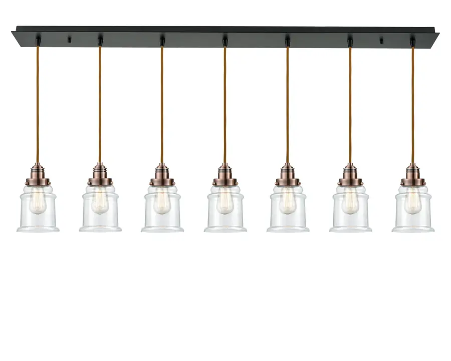 Winchester - Matte Black - Linear Pendant - Image 1