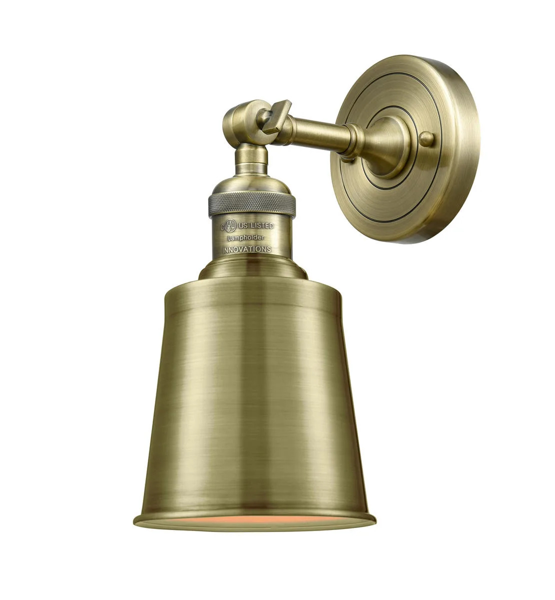 Addison - Antique Brass - Adjustable Sconce