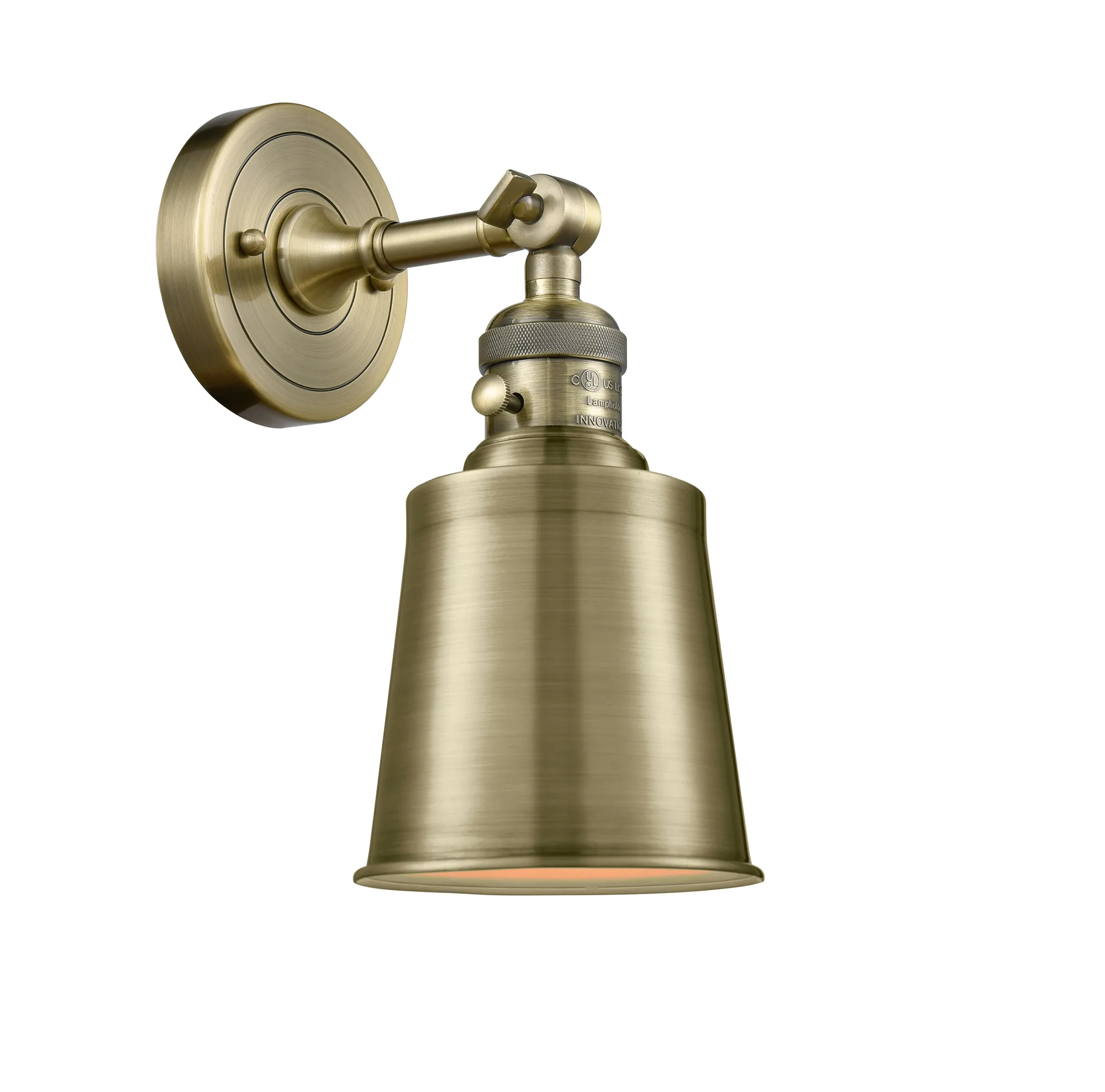 Addison - Antique Brass - Adjustable Sconce