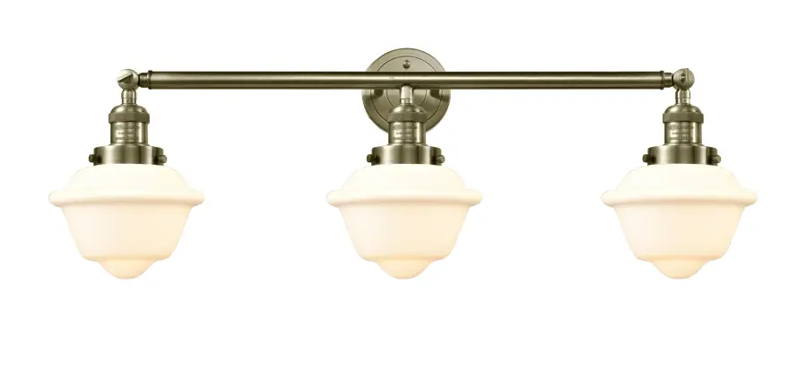 Oxford - Antique Brass - Bath Vanity Light - Image 1