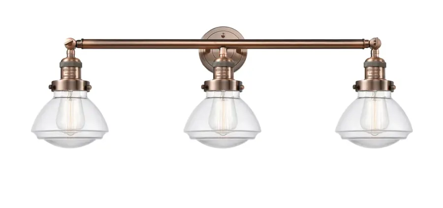 Olean - Antique Copper - Bath Vanity Light - Image 1