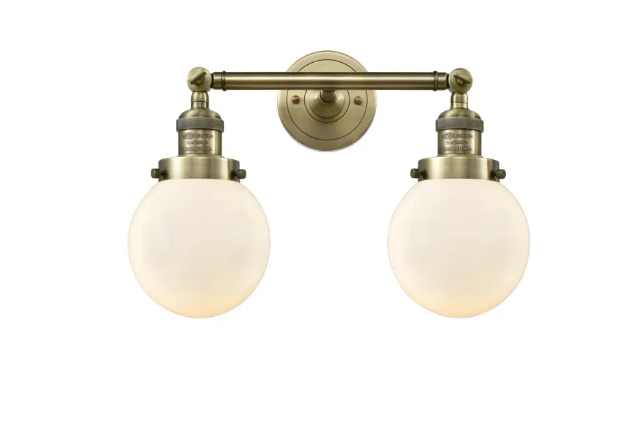 Beacon - Antique Brass - Adjustable Bath Vanity Light - Image 1