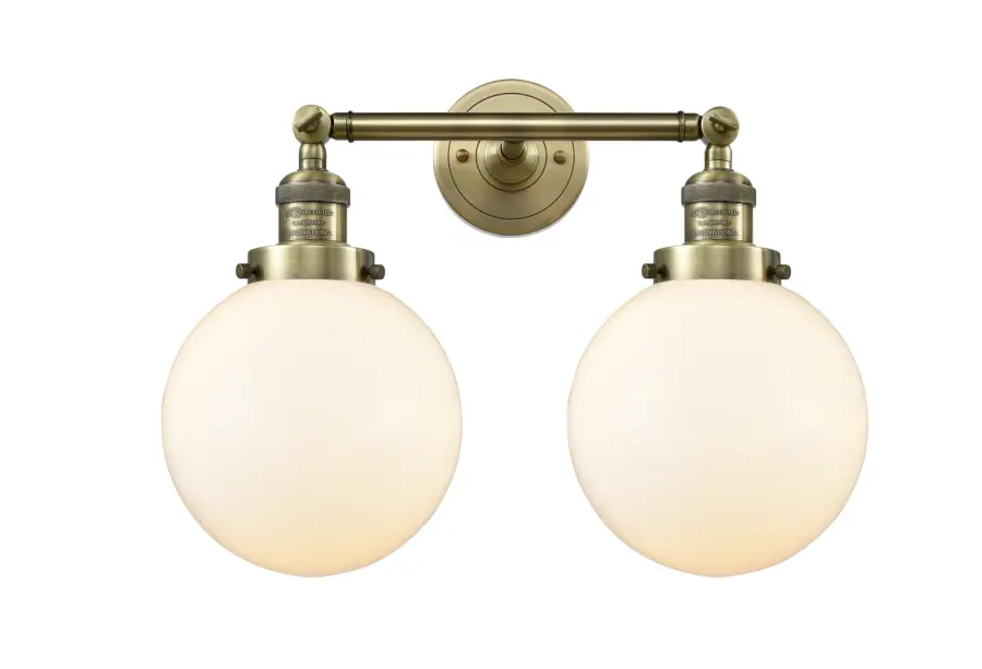 Beacon - Antique Brass - Adjustable Bath Vanity Light - Image 1
