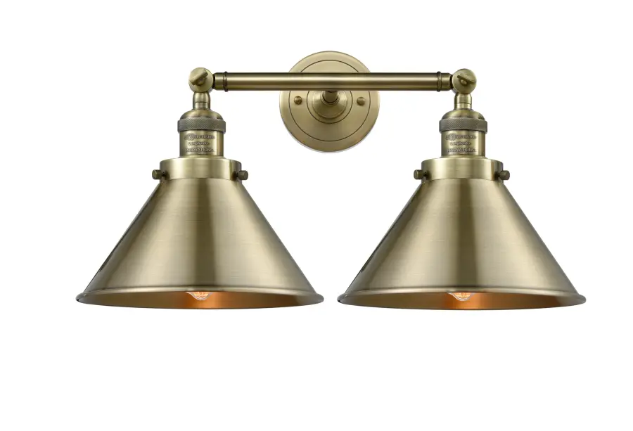 Briarcliff - Antique Brass - Adjustable Bath Vanity Light - Image 1