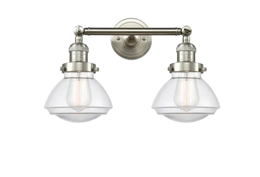 Olean - Brushed Satin Nickel - Adjustable Bath Vanity Light - Image 1