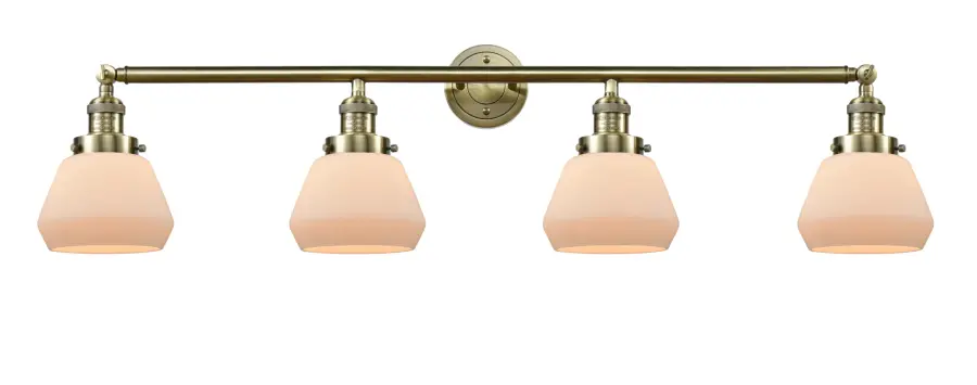 Fulton - Antique Brass - Adjustable Bath Vanity Light - Image 1