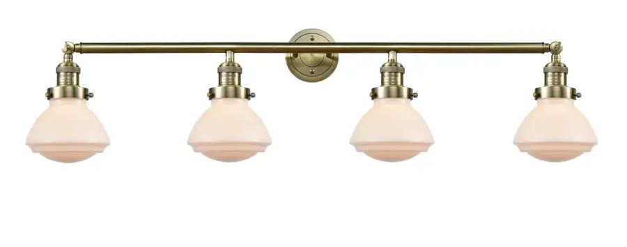 Olean - Antique Brass - Adjustable Bath Vanity Light - Image 1