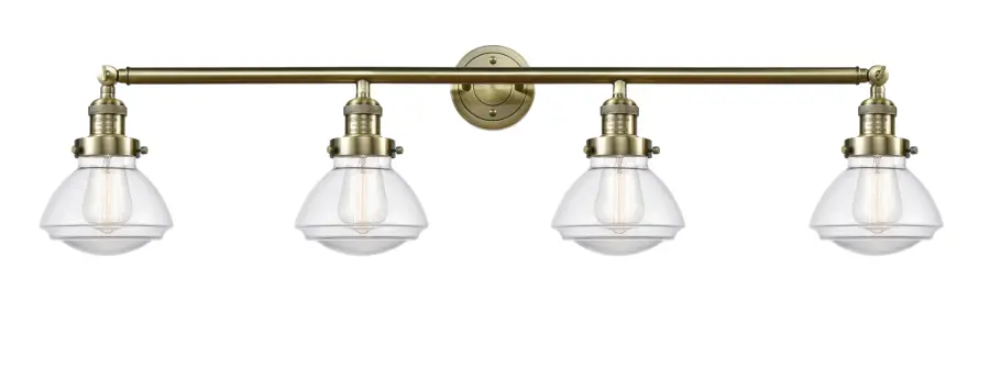 Olean - Antique Brass - Adjustable Bath Vanity Light - Image 1