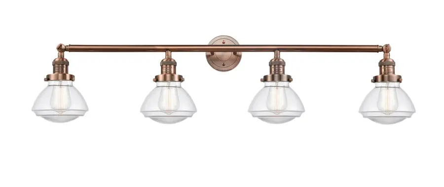 Olean - Antique Copper - Adjustable Bath Vanity Light - Image 1
