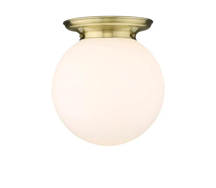 Beacon - Antique Brass - Flush Mount - Image 1