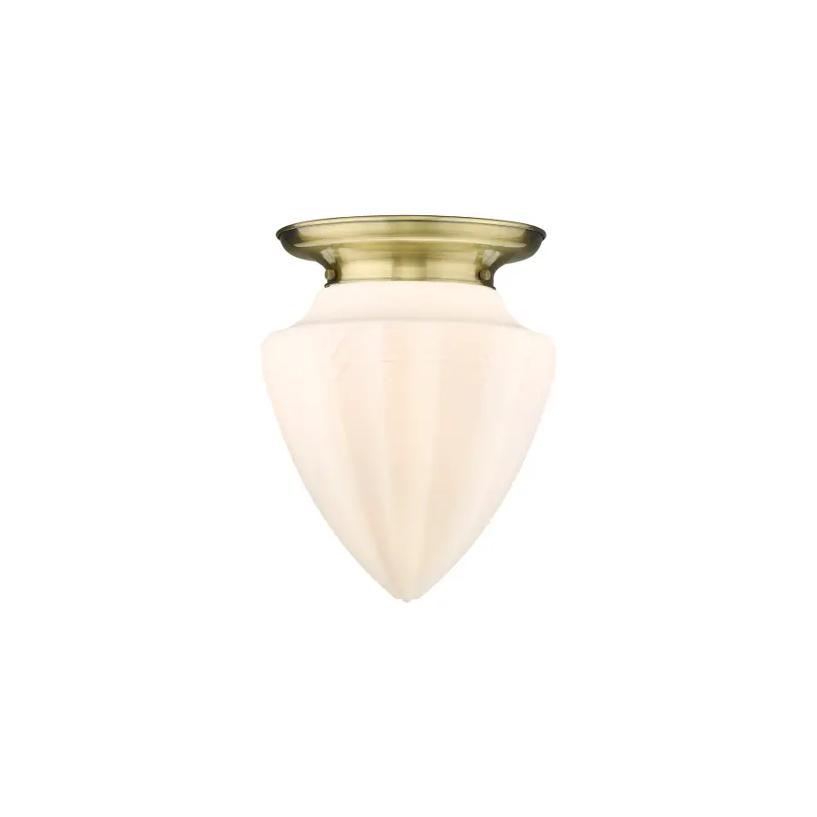 Beacon - Antique Brass - Flush Mount - Image 1