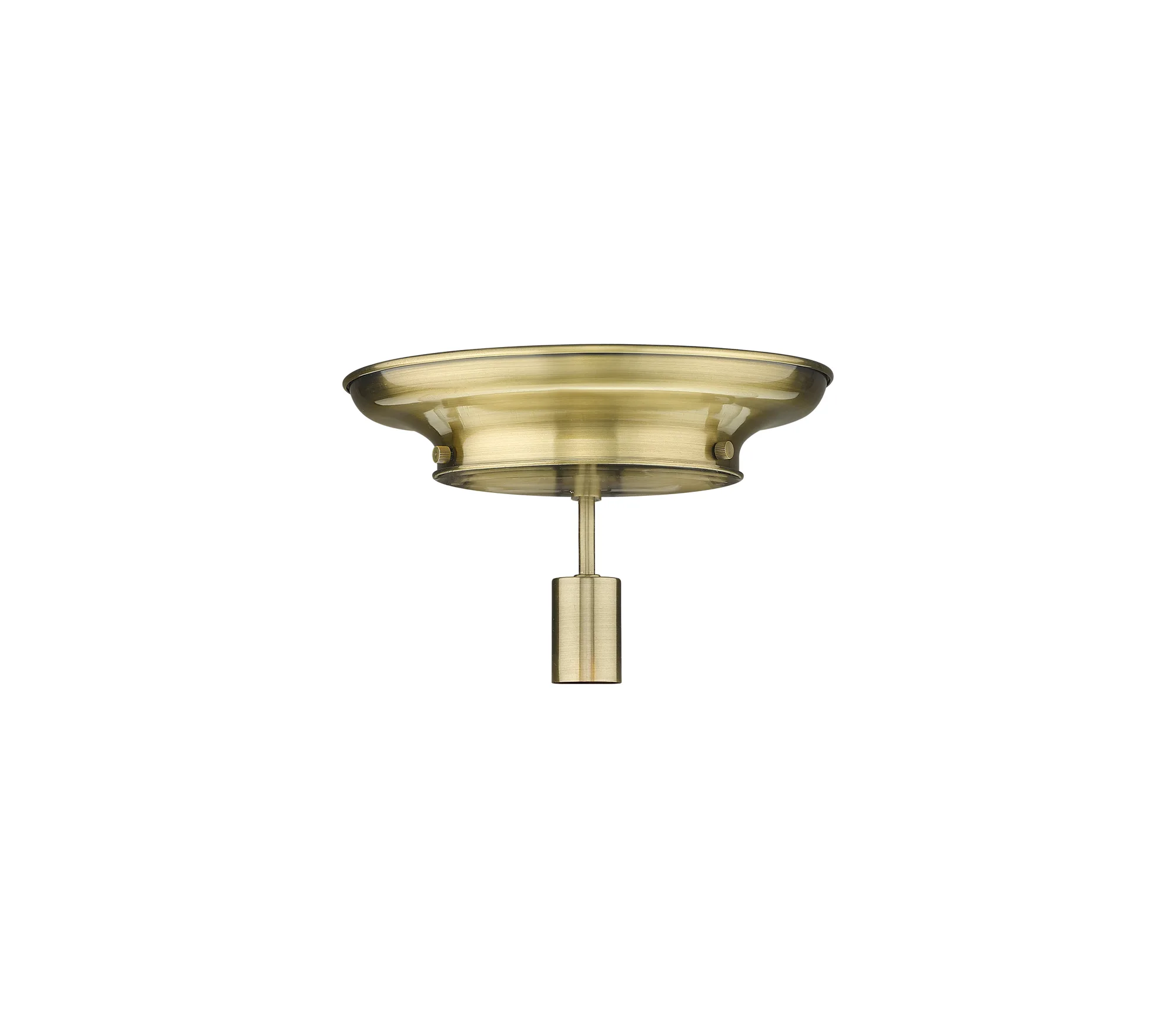 Beacon - Antique Brass - Flush Mount