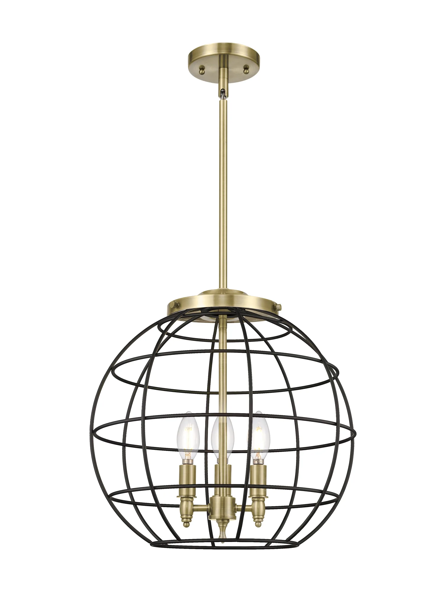 Lake Placid - Antique Brass - Pendant