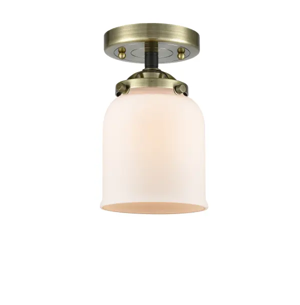 It's all in the details of the Nouveau line. A detailed base with sleek metal arm leads you to an absolutely gorgeous glass bulb that adds an unparalleled flair to any room you place these fixtures.