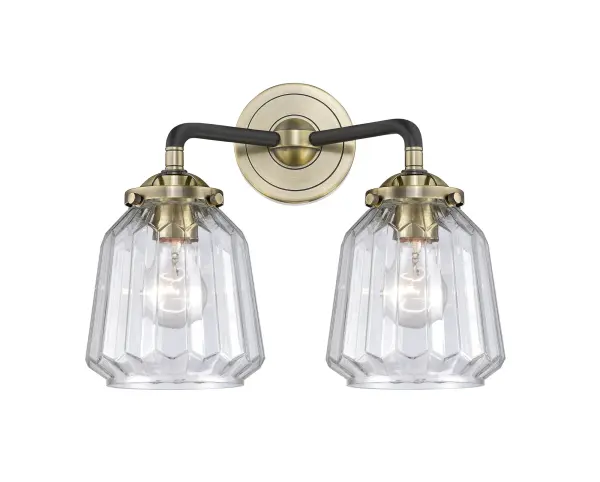 It's all in the details of the Nouveau line. A detailed base with sleek metal arm leads you to an absolutely gorgeous glass bulb that adds an unparalleled flair to any room you place these fixtures.