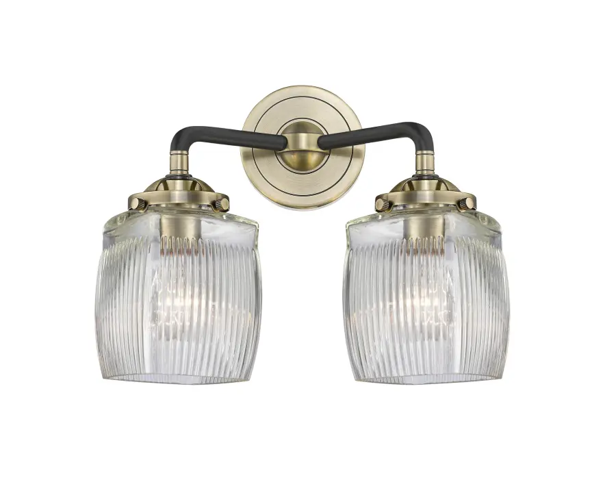 Colton - Black Antique Brass - Bath Vanity Light - Image 1