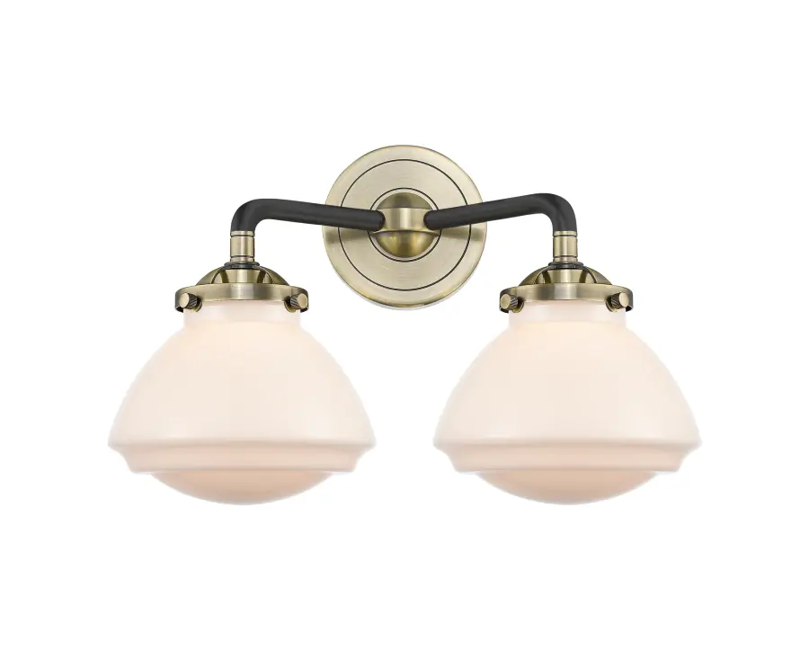 Olean - Black Antique Brass - Bath Vanity Light - Image 1