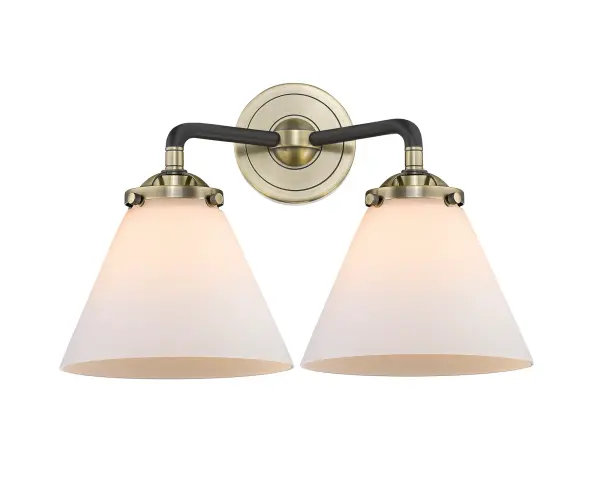 It's all in the details of the Nouveau line. A detailed base with sleek metal arm leads you to an absolutely gorgeous glass bulb that adds an unparalleled flair to any room you place these fixtures.