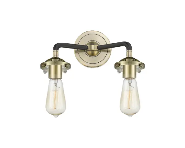 It's all in the details of the Nouveau line. A detailed base with sleek metal arm leads you to an absolutely gorgeous glass bulb that adds an unparalleled flair to any room you place these fixtures.
