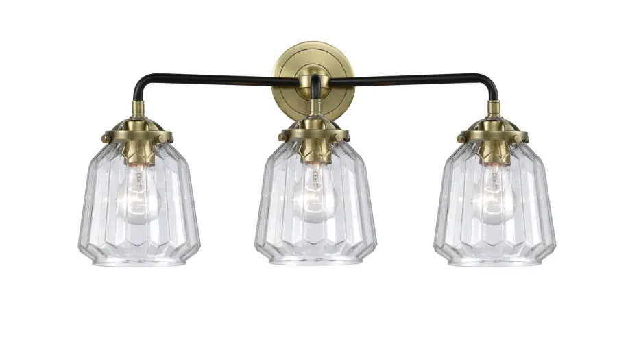 Chatham - Black Antique Brass - Bath Vanity Light - Image 1