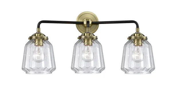 It's all in the details of the Nouveau line. A detailed base with sleek metal arm leads you to an absolutely gorgeous glass bulb that adds an unparalleled flair to any room you place these fixtures. - alternate view