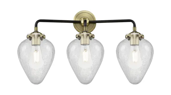It's all in the details of the Nouveau line. A detailed base with sleek metal arm leads you to an absolutely gorgeous glass bulb that adds an unparalleled flair to any room you place these fixtures. - alternate view