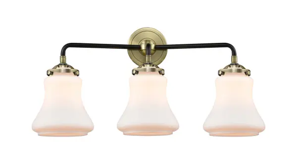 It's all in the details of the Nouveau line. A detailed base with sleek metal arm leads you to an absolutely gorgeous glass bulb that adds an unparalleled flair to any room you place these fixtures. - alternate view