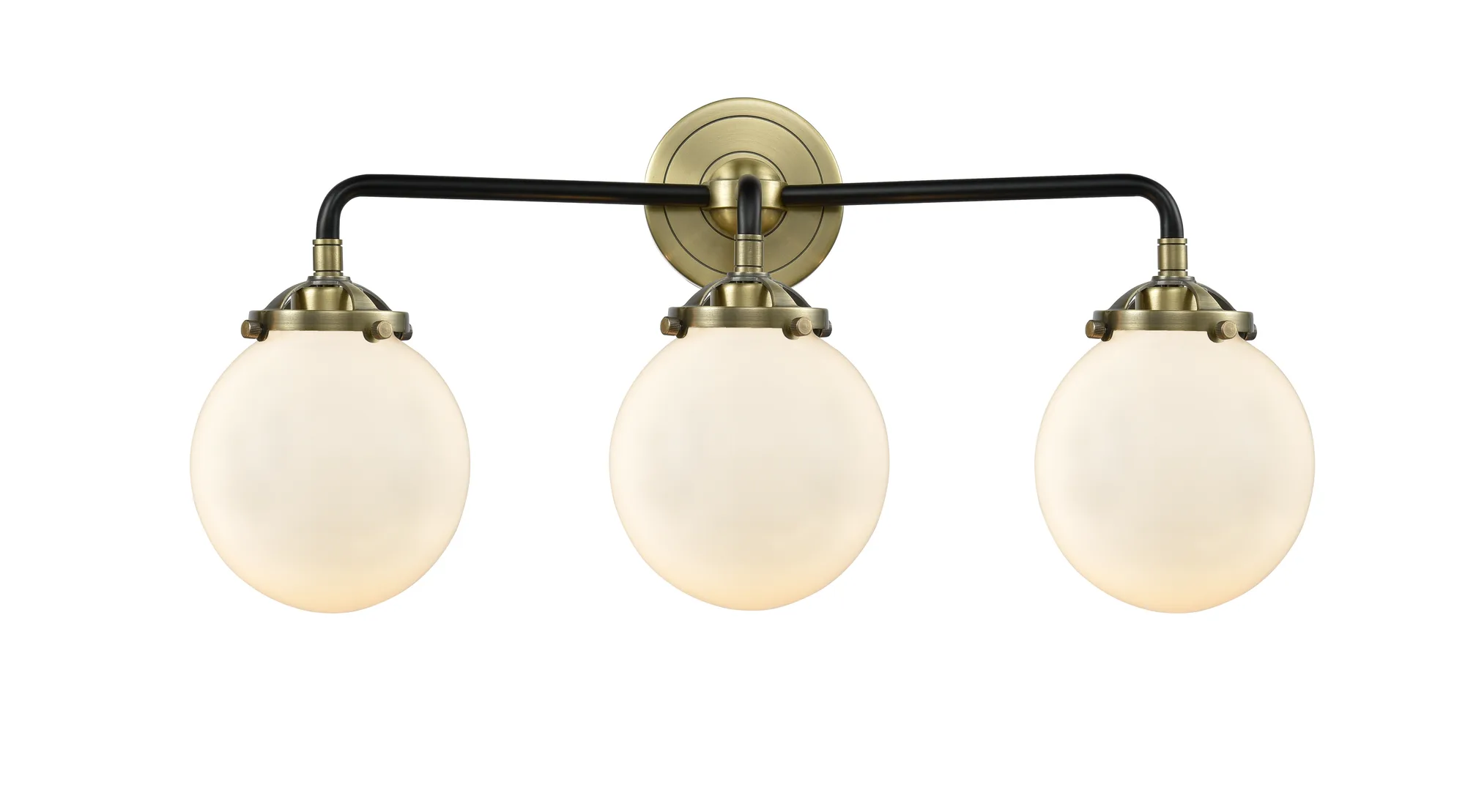 Beacon - Black Antique Brass - Bath Vanity Light
