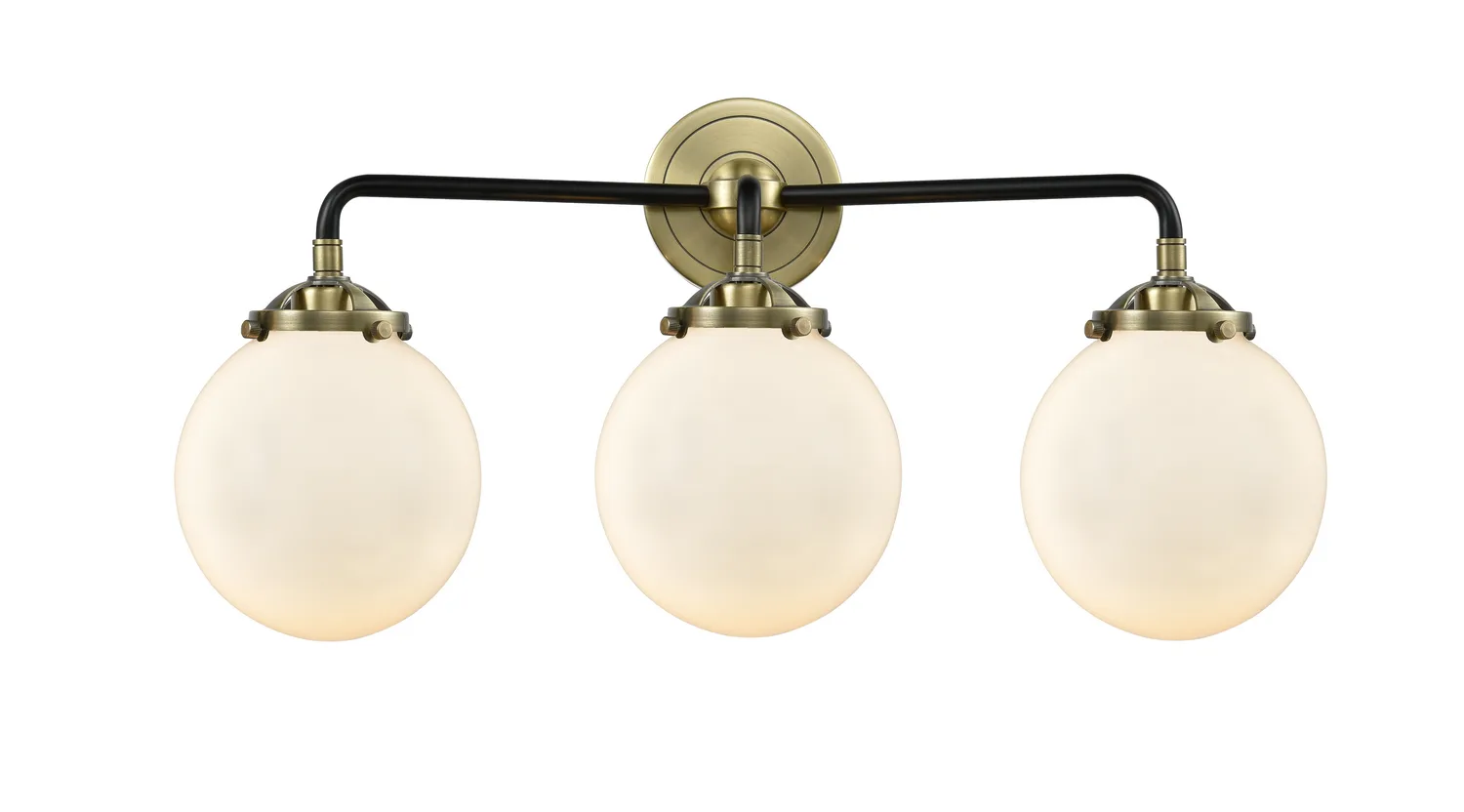 Beacon - Black Antique Brass - Bath Vanity Light