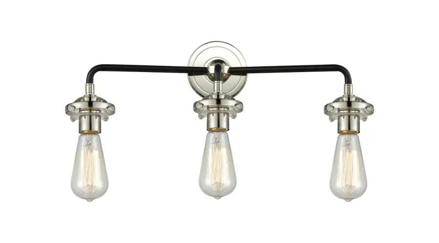 Olean - Black Polished Nickel - Bath Vanity Light - Image 1