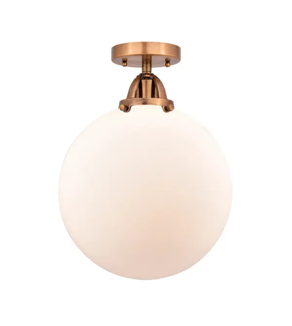 The Nouveau 2 is a highly detailed work of art that draws the eyes into its base and arm detail. The true show stopping piece is the beautifully curved glass shade that's sure to wow you and guests alike.