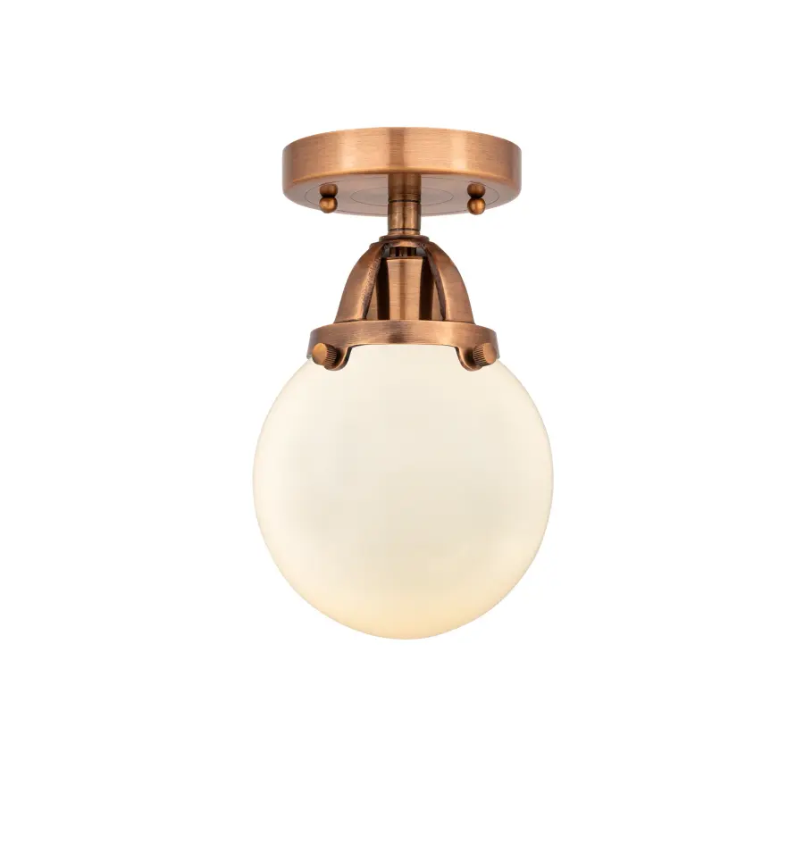 Beacon - Antique Copper - Semi-Flush Mount - Image 1