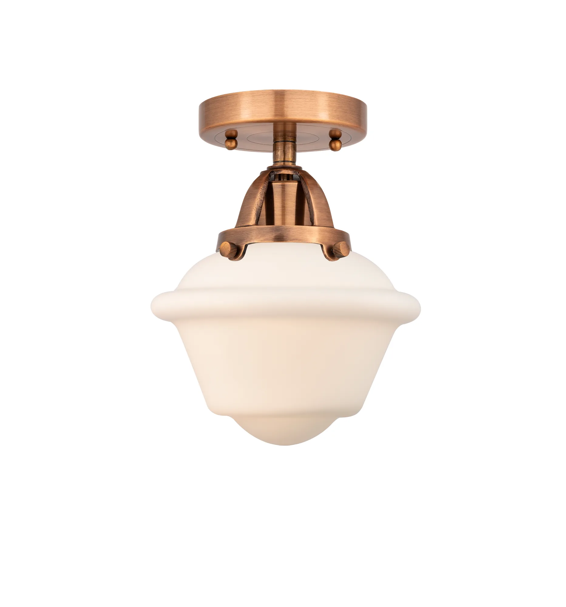 Oxford - Antique Copper - Semi-Flush Mount