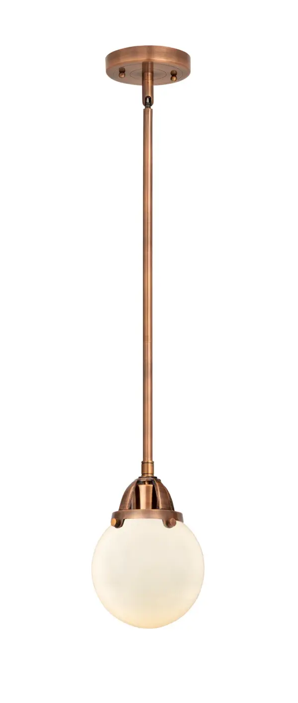 The Nouveau 2 is a highly detailed work of art that draws the eyes into its base and arm detail. The true show stopping piece is the beautifully curved glass shade that's sure to wow you and guests alike.